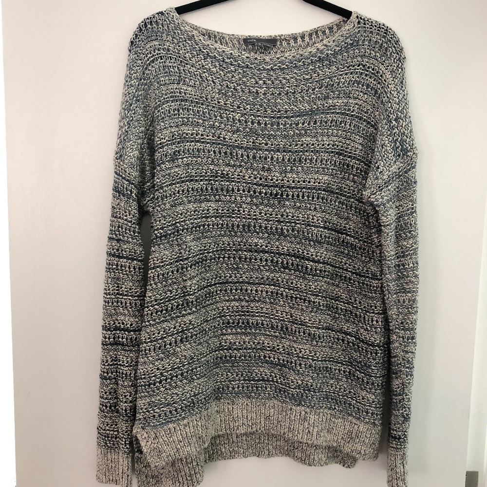 Vince Crochet type crew neck sweater, M